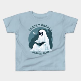 Spooky Ghouls Reading Club, Spooky Season Kids T-Shirt